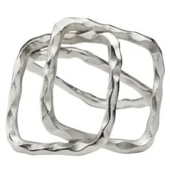 Marie Dumas Silver Trio Square Sculpture