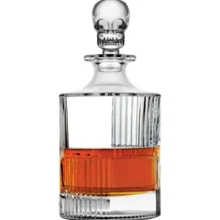 Marie Dumas Skull Decanter 34oz