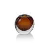 Marie Dumas Small Amber Glass Vase