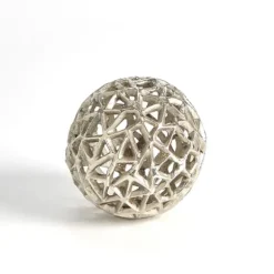 Marie Dumas Small Antique Nickel Jali Ball