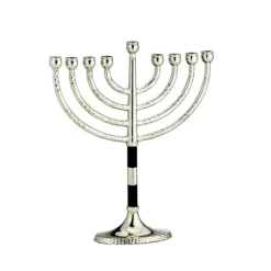 Marie Dumas Small Black & Silver Menorah