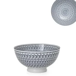 Marie Dumas Small Blue Stitch Kiri Bowl