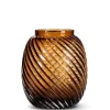 Marie Dumas Small Brown Barrel Vase