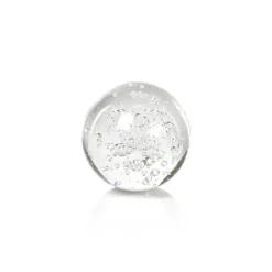 Marie Dumas Small Crystal Ball With Bubbles