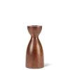 Marie Dumas Small Curvy Wood Taper Holder