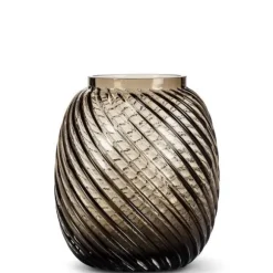 Marie Dumas Small Grey Barrel Vase