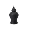 Marie Dumas Small Matte Black Jar