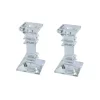 Marie Dumas Small Set of 2 Crystal Candle Holders