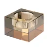 Marie Dumas Small Smoke Crystal Tealite