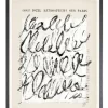 Marie Dumas Small White Writing Parisienne Page III