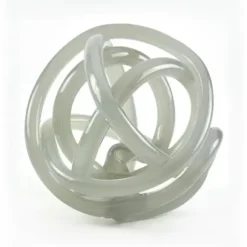 Marie Dumas Smoke Grey Glass Knot