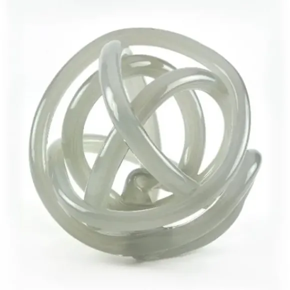 Marie Dumas Smoke Grey Glass Knot