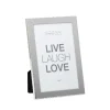 Marie Dumas Smooth Silver 4x6 Frame
