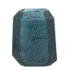 Marie Dumas Soto Small Etched Blue Vase