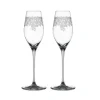 Marie Dumas Spiegelau Arabesque Flute Set of 2