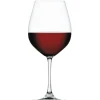 Marie Dumas Spiegelau Salute Burgundy Glasses - Set of 4