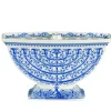 Marie Dumas Spode Blue Italian Menorah