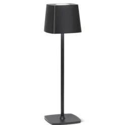 Marie Dumas Square Shade LED Black Table Light