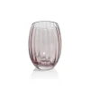 Marie Dumas Stemless Pink Glass