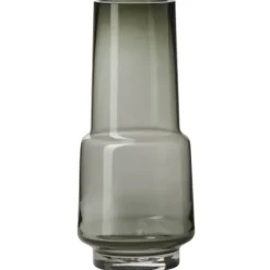 Marie Dumas Tall Smoke Glass Vase