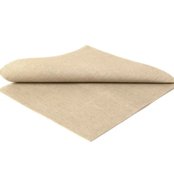 Marie Dumas Taupe 25 Piece Dinner Napkins