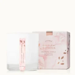 Marie Dumas Thymes Goldleaf Gardenia Candle
