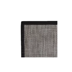 Marie Dumas Titanium Basketweave Vinyl Floor Mat