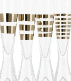 Marie Dumas Tom Dixon Twenty Tank Champagne Flutes S/4
