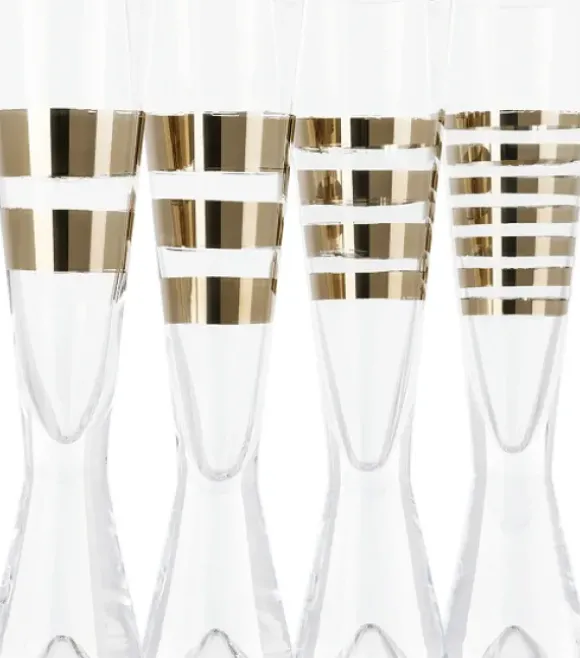 Marie Dumas Tom Dixon Twenty Tank Champagne Flutes S/4