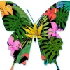 Marie Dumas Tropical Butterfly Wall Art