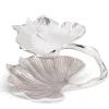 Marie Dumas Two-Tier Ginkgo Leaf Plate