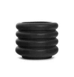 Marie Dumas Valleton Large Black Bubble Planter