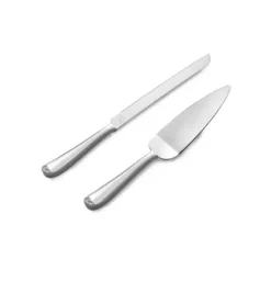 Marie Dumas Vera Wang Infinity Cake Server & Knife