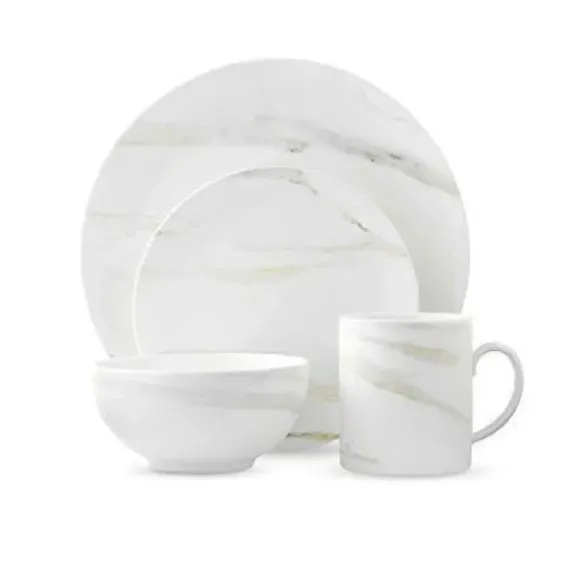 Marie Dumas Vera Wang Venato Imperial 4-Piece Place Setting