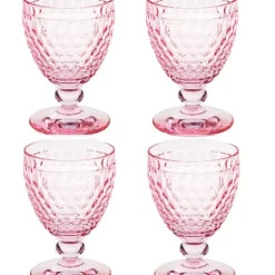 Marie Dumas Villeroy & Boch Rose Boston Goblets