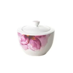 Marie Dumas Villeroy & Boch Rose Garden Covered Sugar