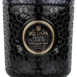 Marie Dumas Voluspa Ambre Lumiere Luxe Candle