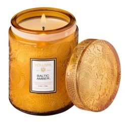 Marie Dumas Voluspa Baltic Amber Small Jar Candle