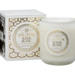 Marie Dumas Voluspa Classic Maison Candle - Suede Blanc
