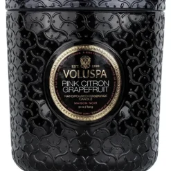 Marie Dumas Voluspa Pink Citron Luxe Candle