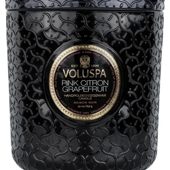 Marie Dumas Voluspa Pink Citron Luxe Candle