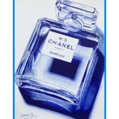 Marie Dumas Wall Art - Chanel in Blue
