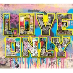 Marie Dumas Wall Art - Love Only in Pink