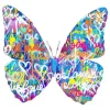 Marie Dumas Wall Art - Small White Butterfly
