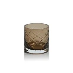 Marie Dumas Walnut Marina Hand Cut Hurricane