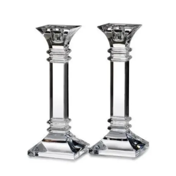 Marie Dumas Waterford Marquis Treviso 8" Candlestick, Pair
