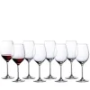 Marie Dumas Waterford Moments Red Wine Glasses - Set of 8