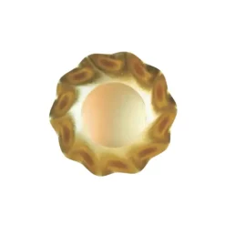 Marie Dumas Wavy Gold Appetizer Bowls