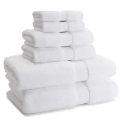 Marie Dumas White Atelier Washcloth