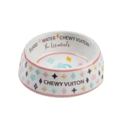 Marie Dumas White Chewy Vuiton Bowl
